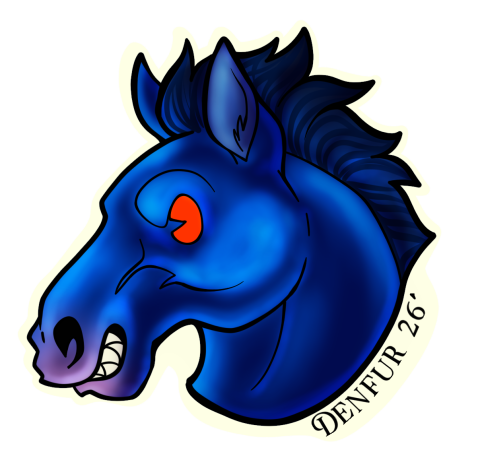Sticker by Blucifer